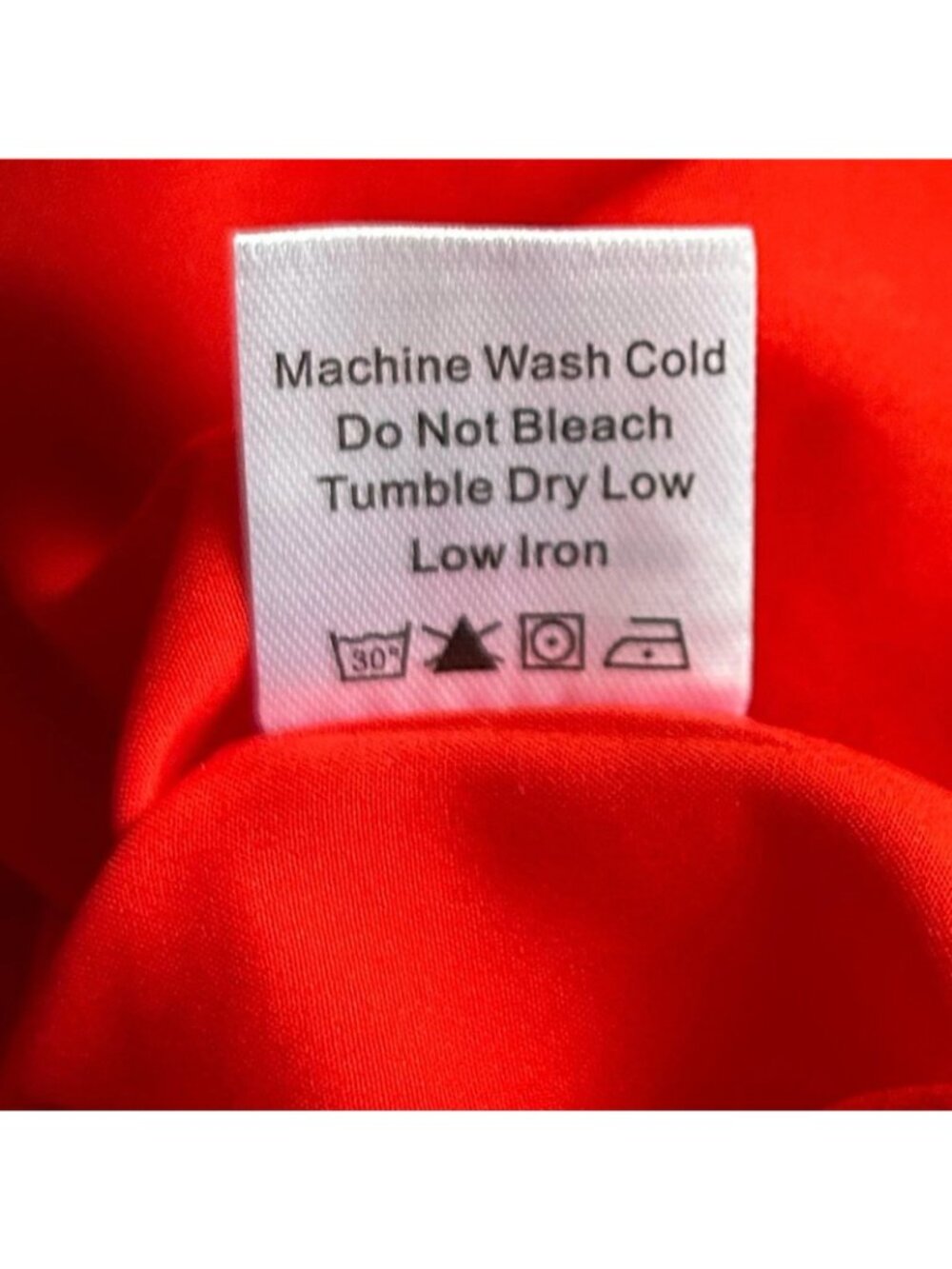 NWT Tuckernuck Guipure Lace Faye Top Blouse Bow Back Red 3/4 Sleeves Size XS - Picture 12 of 14